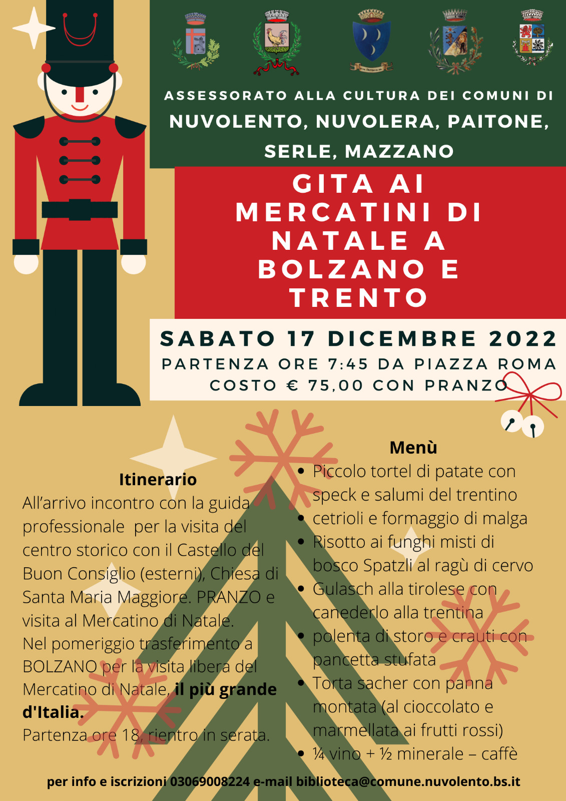 Mercatini di Natale a Bolzano e Trento